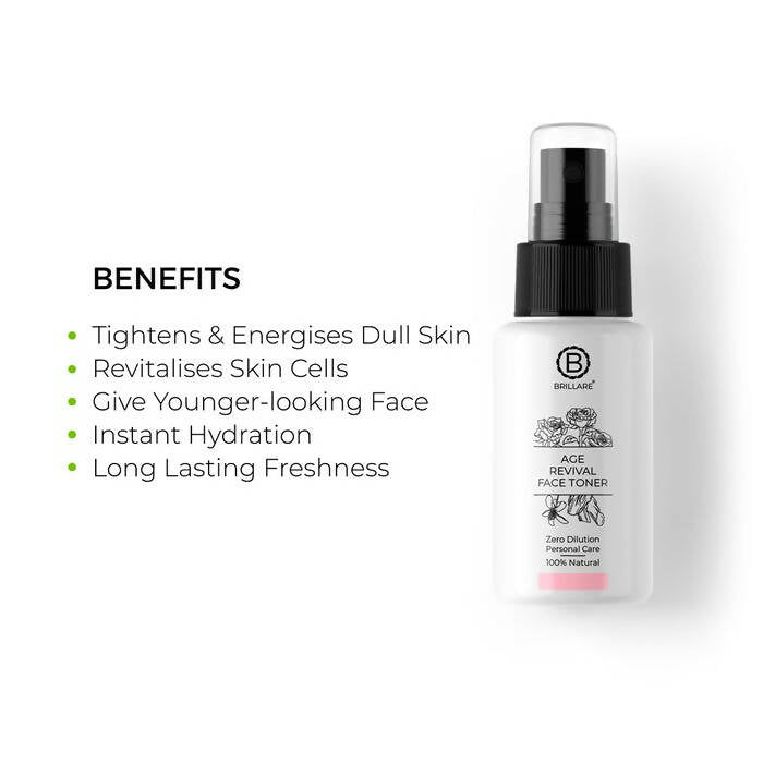 Brillare Age Revival Face Toner For Ageing Skin - Distacart