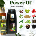 Thumbnail for Qykkare Herbal Anti-Hairfall Shampoo & Herbal Hair Growth Oil Combo - Distacart