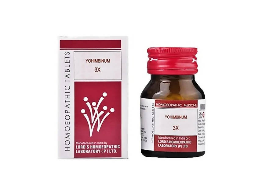 Lord's Homeopathy Yohimbinum Trituration Tablets