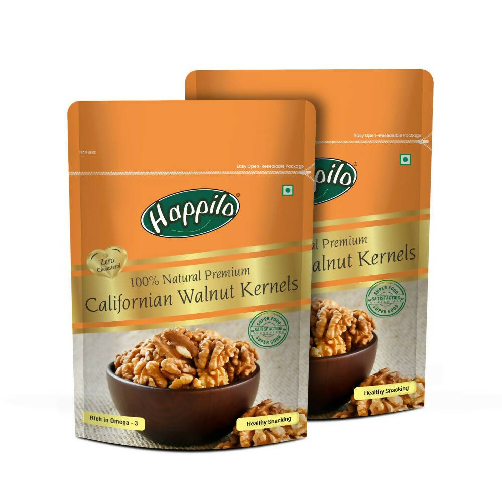 Happilo 100% Natural Californian Walnut Kernels - Distacart
