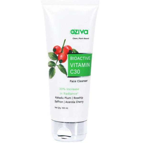 OZiva Bioactive Vitamin C30 Face Cleanser - Distacart