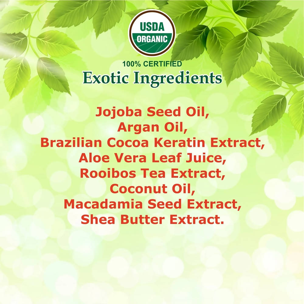 Giovanni Organic 2Chic Brazilian Keratin & Argan Oil Ultra-Sleek Soft Hold Styling Gel