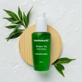 Mamaearth Green Tea Face Serum With Green Tea & Collagen For Open Pores - Distacart