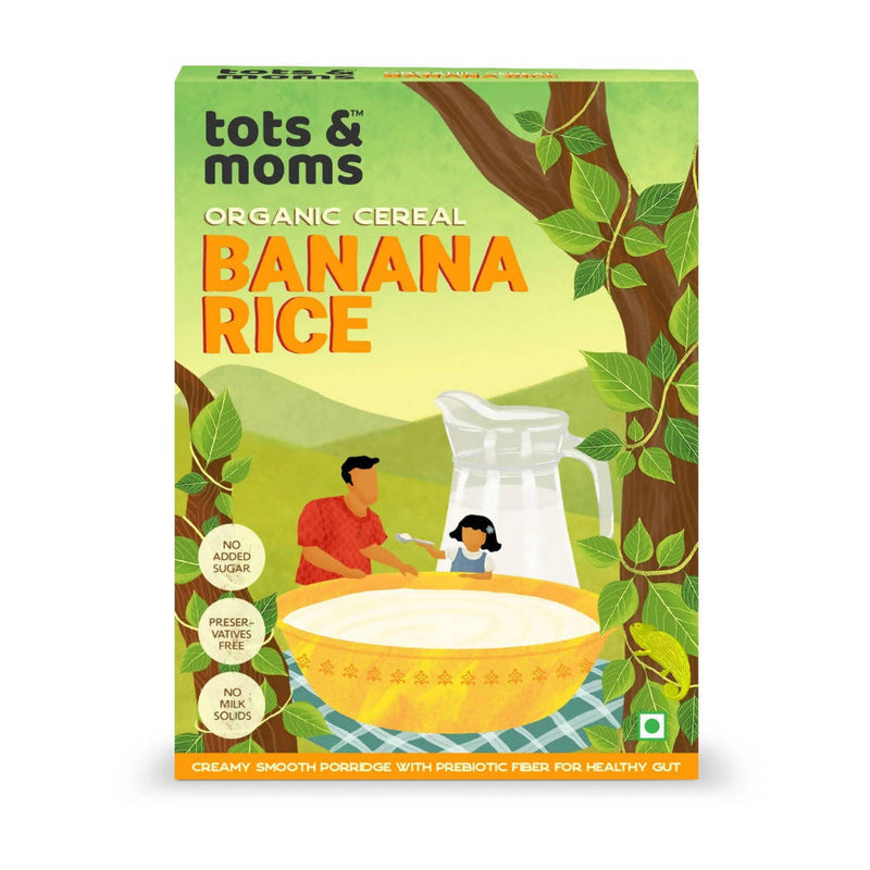 Tots and Moms Organic Cereal Banana Rice - Distacart
