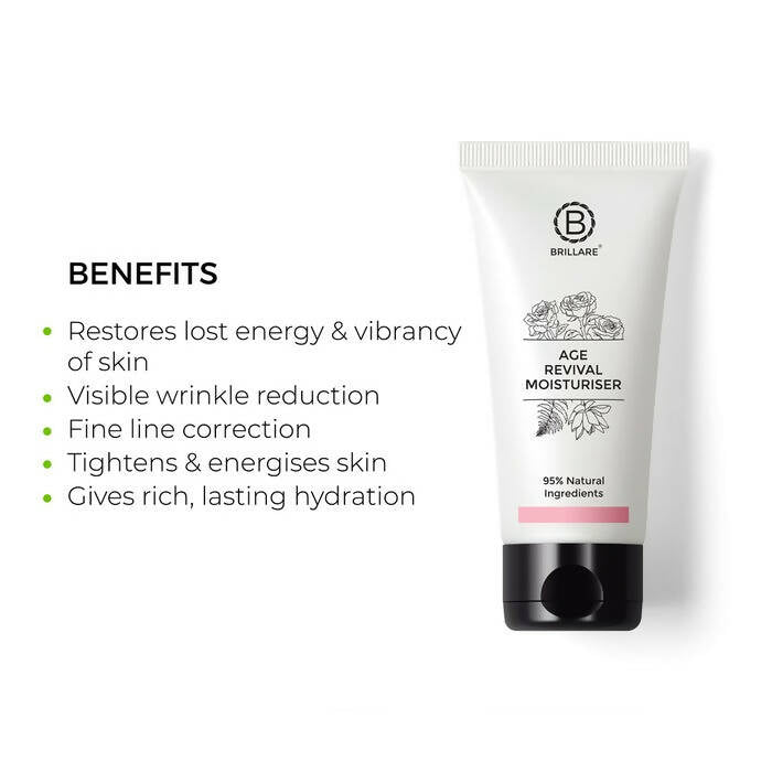 Brillare Age Revival Moisturiser For Ageing Skin - Distacart