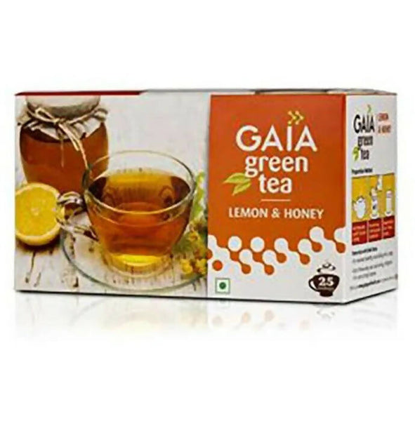 Gaia Green Tea Honey Lemon - Distacart