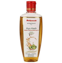 Thumbnail for Baidyanath Jhansi Ayu Kesh Healthy And Strong Herbal Hair Oil - Distacart