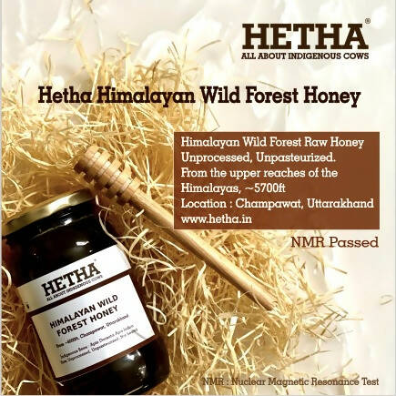 Hetha Pure Himalayan Wild Forest Raw Honey - NMR Passed | Unprocessed | Unpasteurized - Distacart