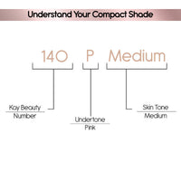 Thumbnail for Kay Beauty Matte Compact - 140P Medium