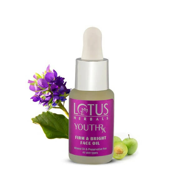 Lotus Herbals Youthrx Firm & Bright Face Oil - Distacart