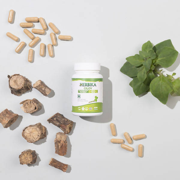Herbika Giloy Capsules - Distacart