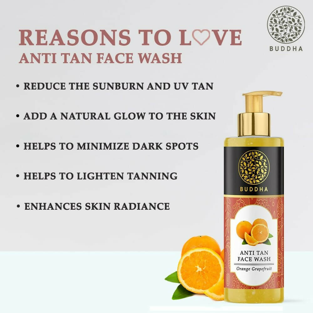 Buddha Natural Tan Face Wash - Distacart