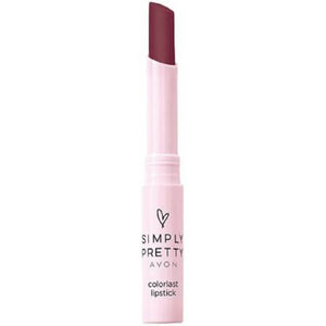 Avon Simply Pretty Color Last Lipstick - Rare Raspberry - Distacart