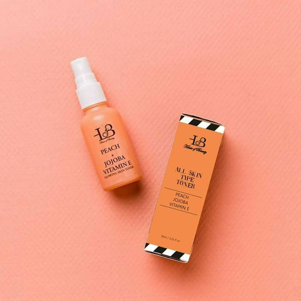 House Of Beauty Peach + Jojoba Toner - Distacart