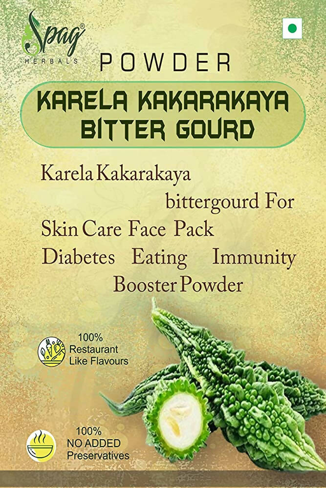 Spag Herbals Karela Bitter Gourd kaakarakaya Powder - Distacart