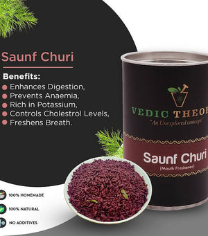 Vedic Theory Saunf Churi (Mouth Freshener) - Distacart