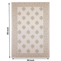 Thumbnail for Urbano Homz Table Cloth for 6 Seater Dining Table - Cream - Distacart