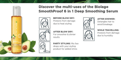Matrix Biolage SmoothProof Deep Smoothing Serum Uses