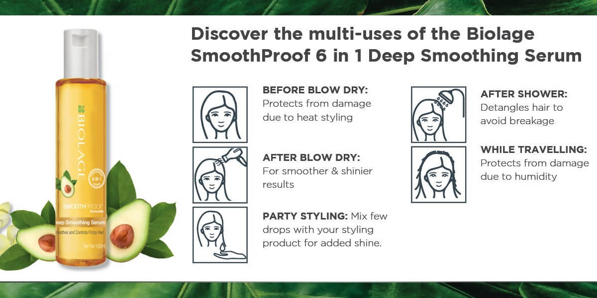 Matrix Biolage SmoothProof Deep Smoothing Serum Uses