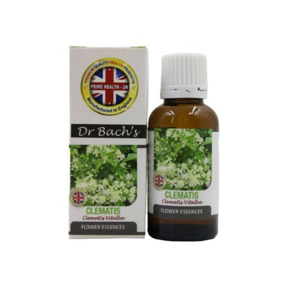 Dr. Bach's Clematis (Pure Essence) Bach Flower - Distacart