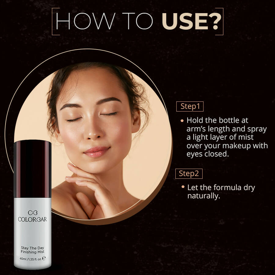 Colorbar Stay The Day Finishing Mist Mini Make-Up Setting Spray - Distacart