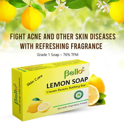 Bello Herbals Lemon Soap - Distacart