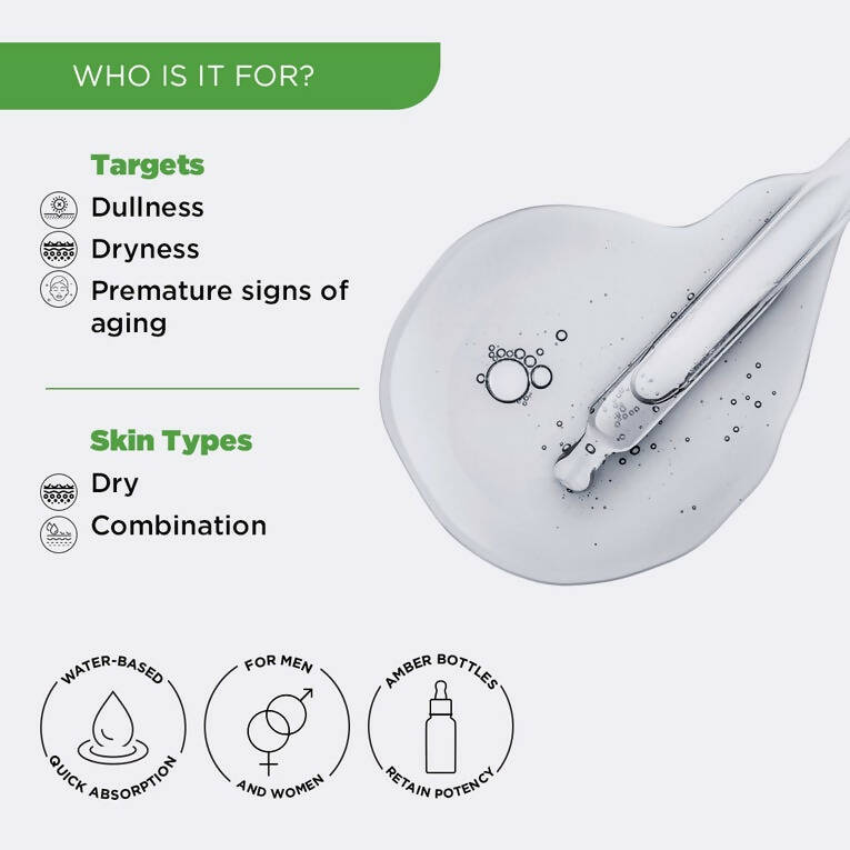 The Man Company Sol. 2% Hyaluronic Acid Intense Hydration Face Serum - Distacart