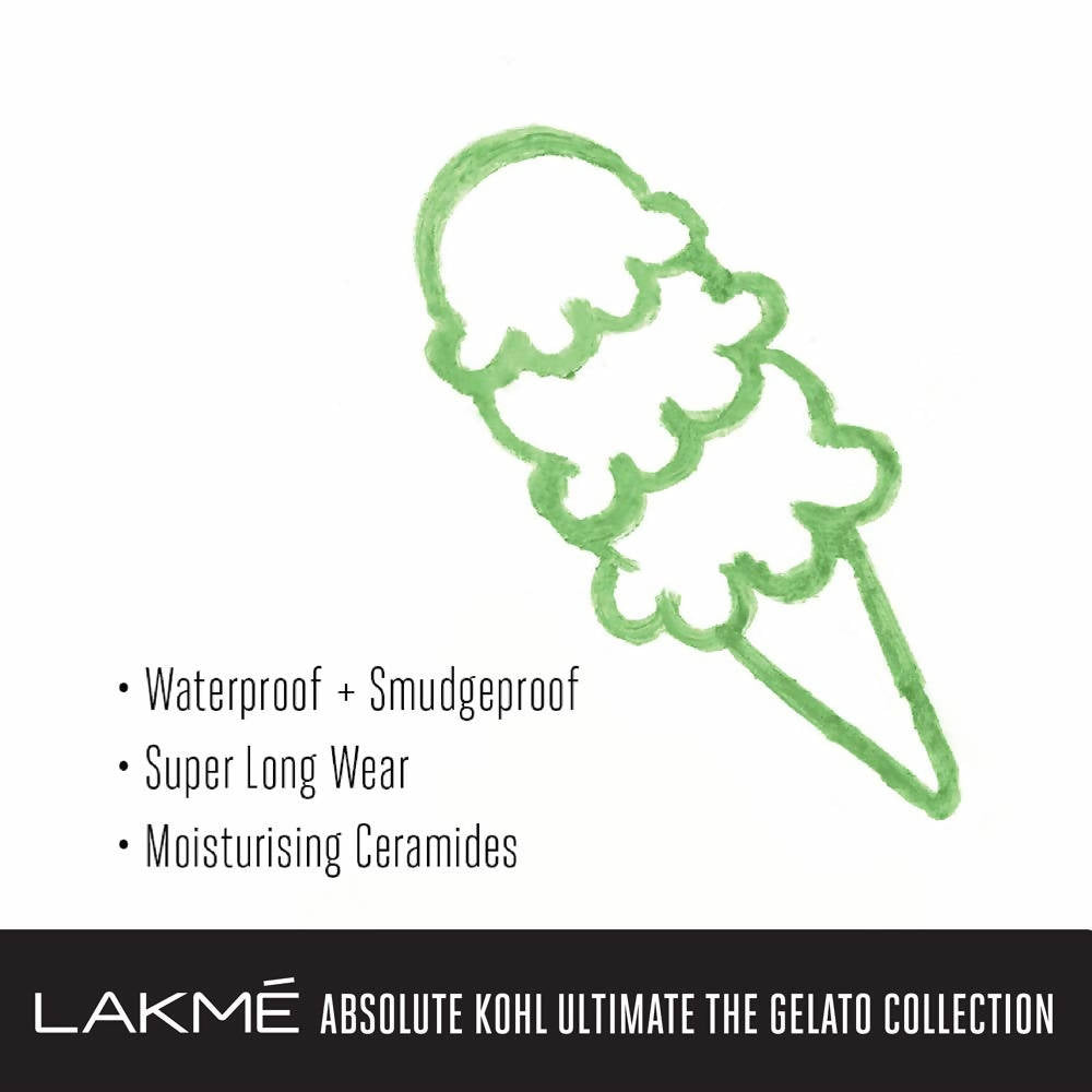 Lakme Absolute Kohl Ultimate The Gelato Collection 07 - Matcha - Distacart