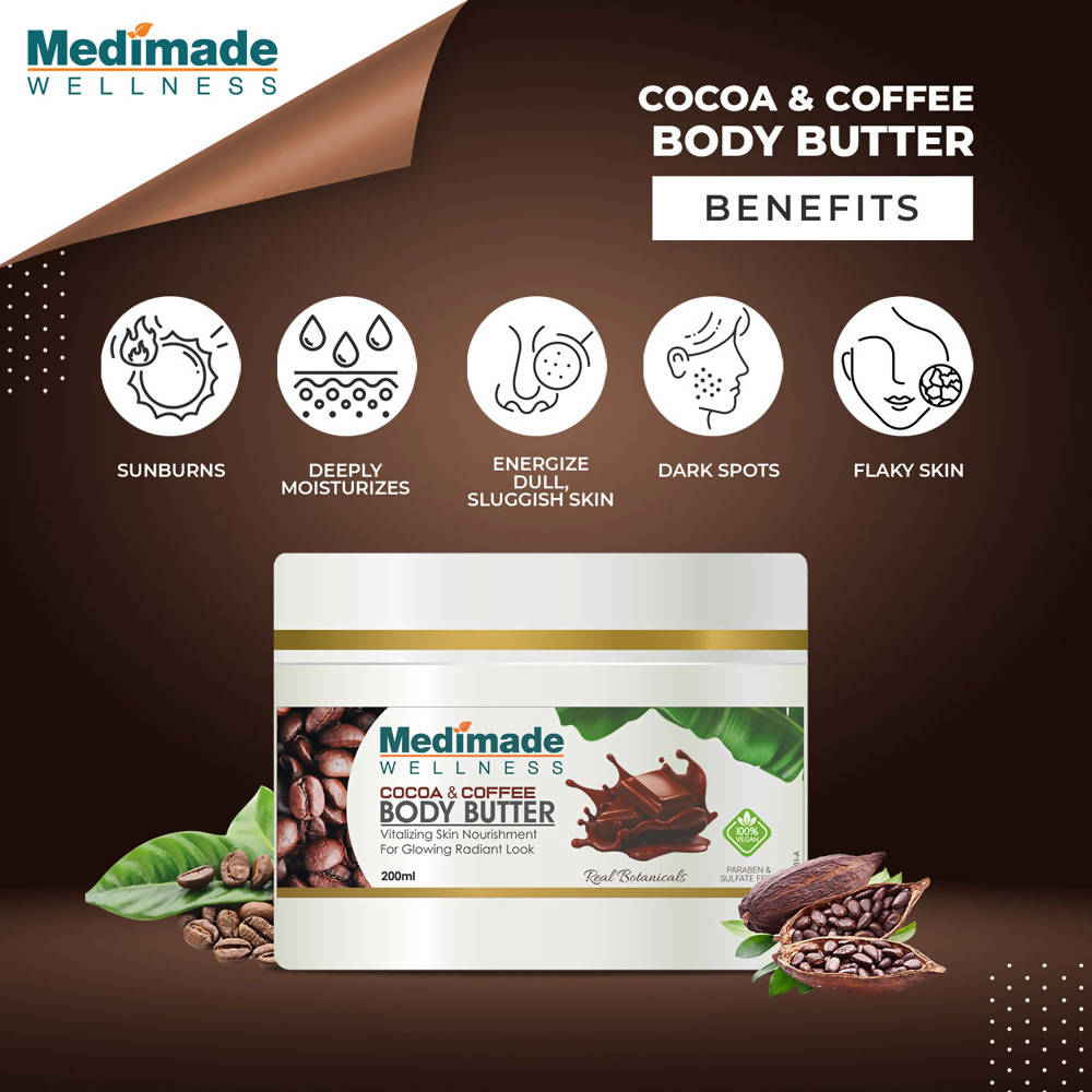 Medimade Wellness Cocoa & Coffee Body Butter - Distacart