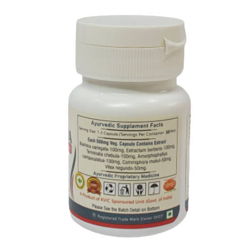 Deep Ayurveda Arshsudha 500mg Vegan Capsules - Distacart