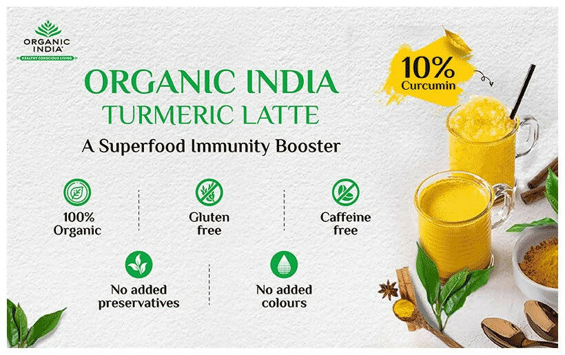 Organic India Turmeric Latte Instant Premix - Distacart