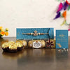 Holy Ganesha Rakhi & 4 Pcs Ferrero Rocher - Distacart