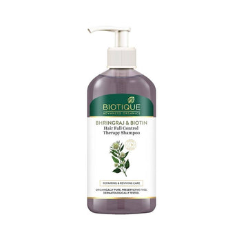 Biotique Bhringraj & Biotin Hair Fall Control Therapy Shampoo - Distacart