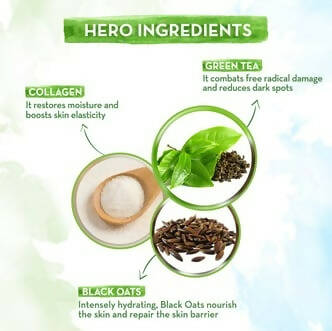 Mamaearth Green Tea Face Serum With Green Tea & Collagen For Open Pores - Distacart