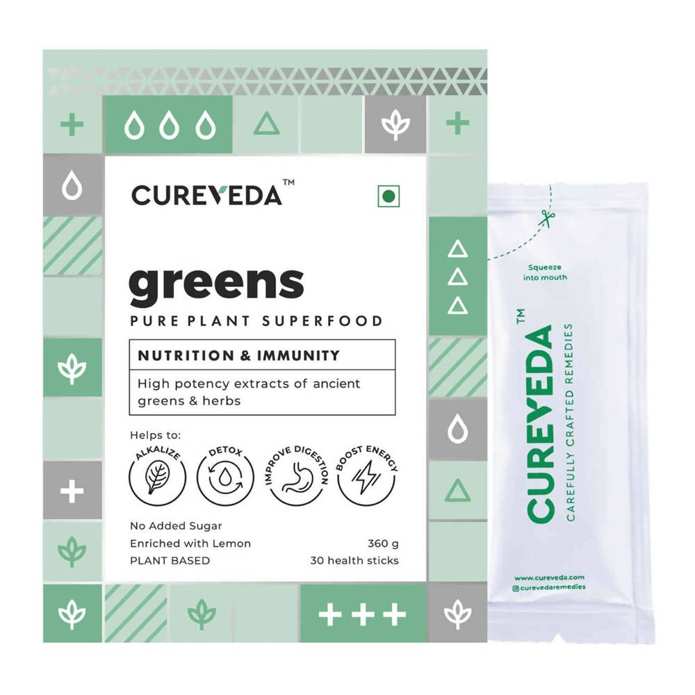 Cureveda Greens - Pure Plant Superfood - Distacart