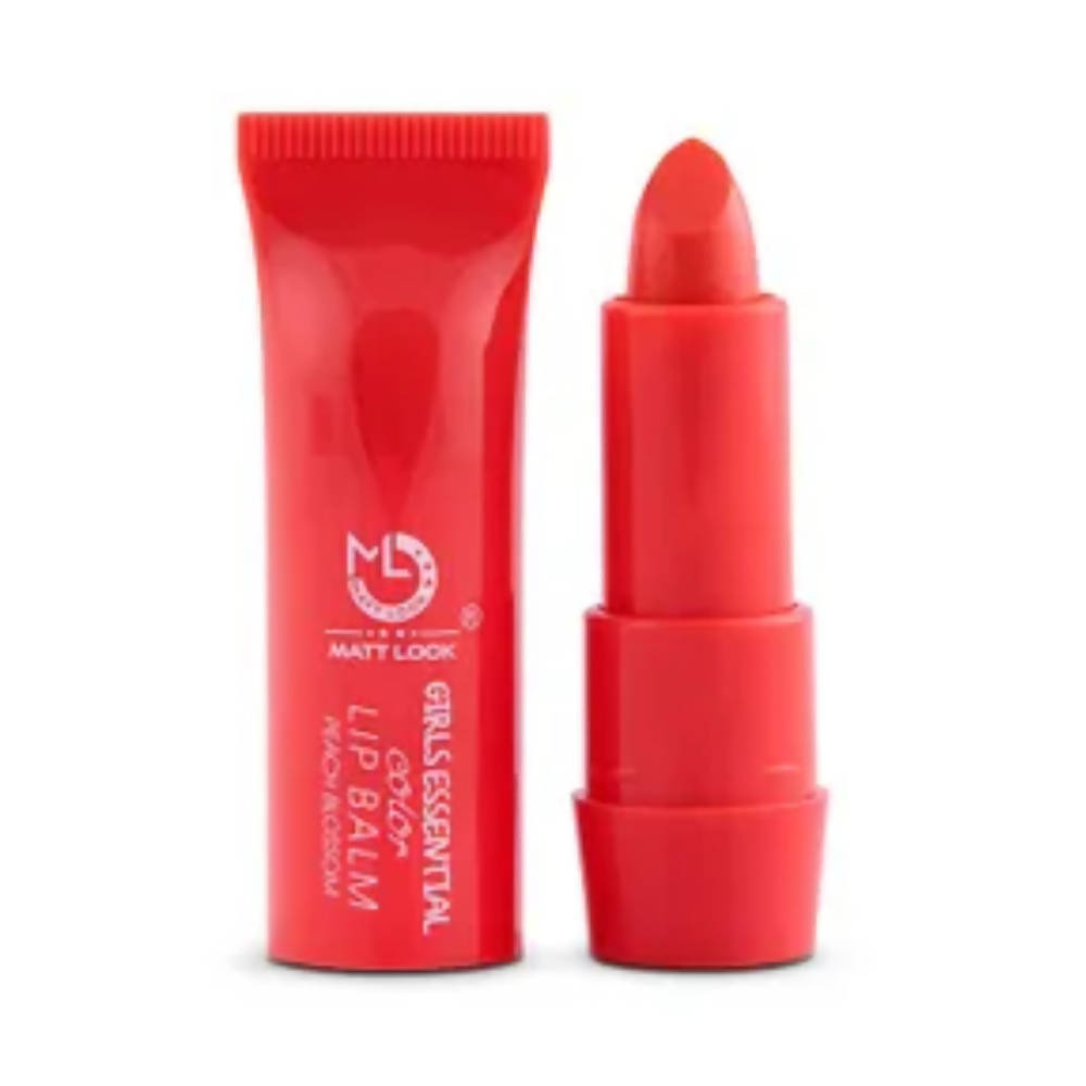 Matt Look Girls Essential Color Lip Balm - Distacart