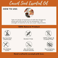 Thumbnail for Organicos Carrot Seed Essential Oil - Distacart