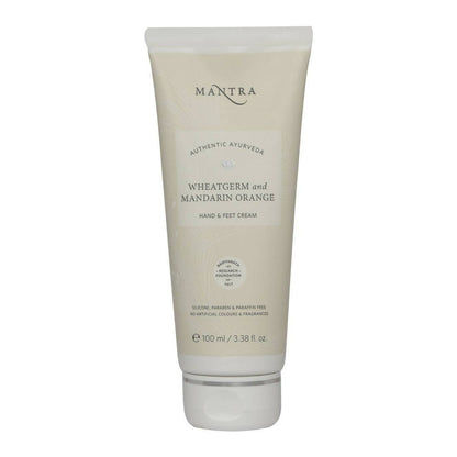 Mantra Herbal Wheatgerm and Mandarin Orange Hand & Feet Cream - Distacart