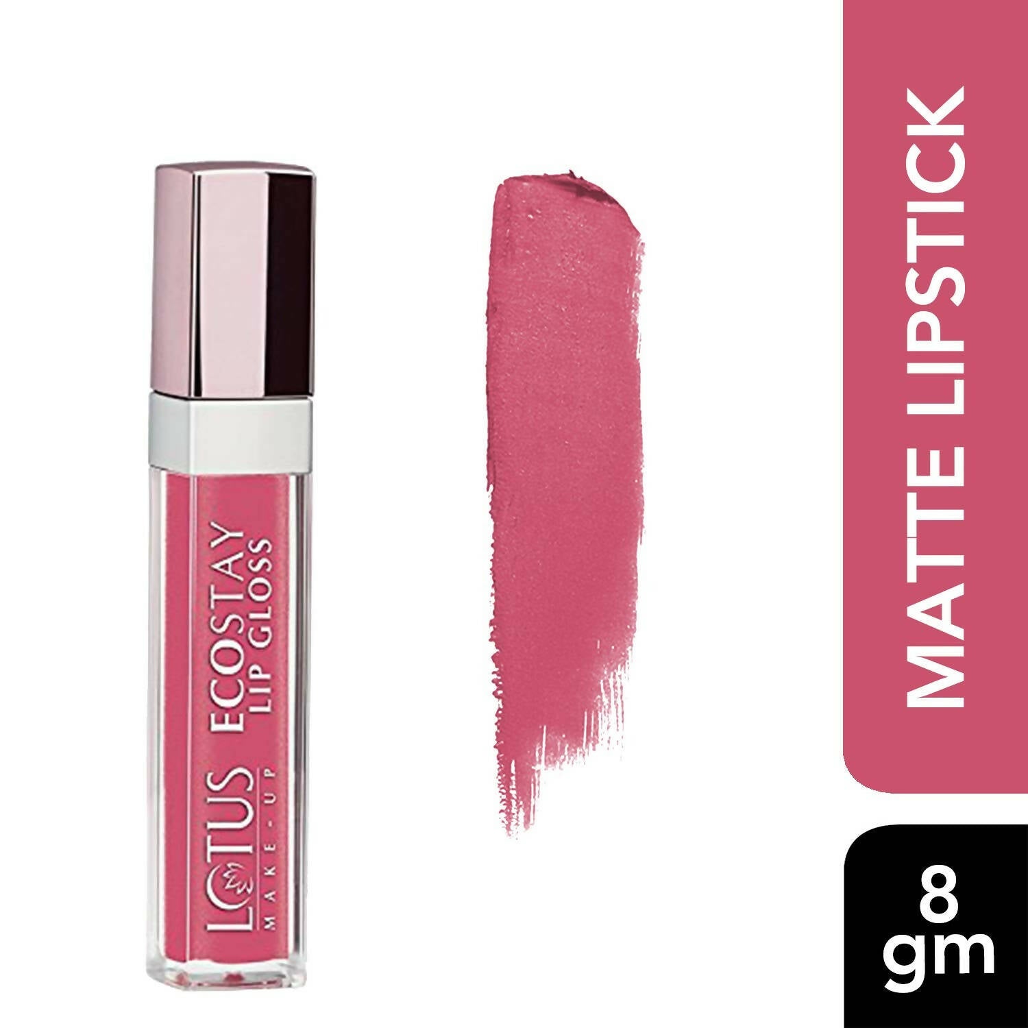 Lotus Ecostay Lip Gloss Vintage Rose - Distacart