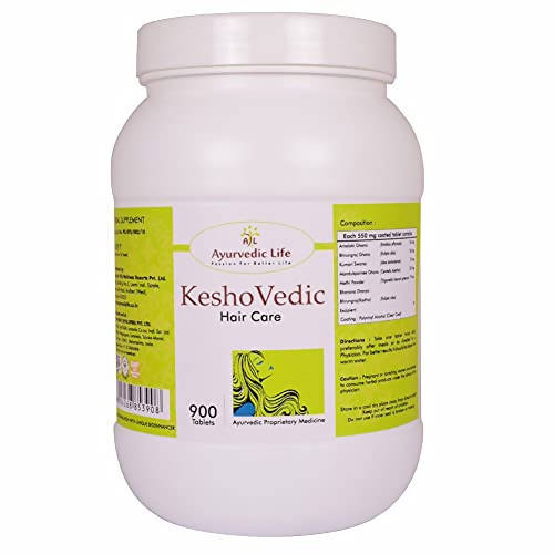 Ayurvedic Life Kesho Vedic Hair Care Tablets - Distacart