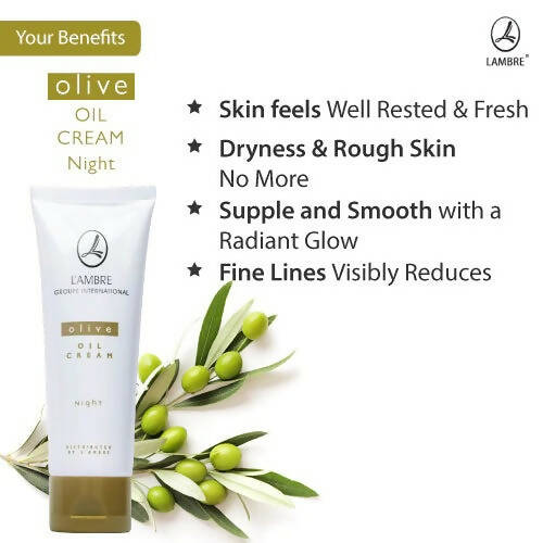 Lambre Olive Oil Night Cream - Distacart