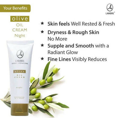 Lambre Olive Oil Night Cream - Distacart