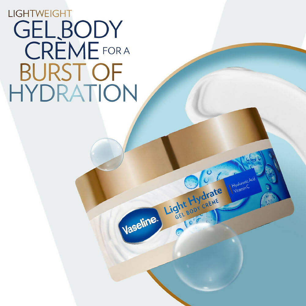 Vaseline Light Hydrate Gel Body Creme - Distacart