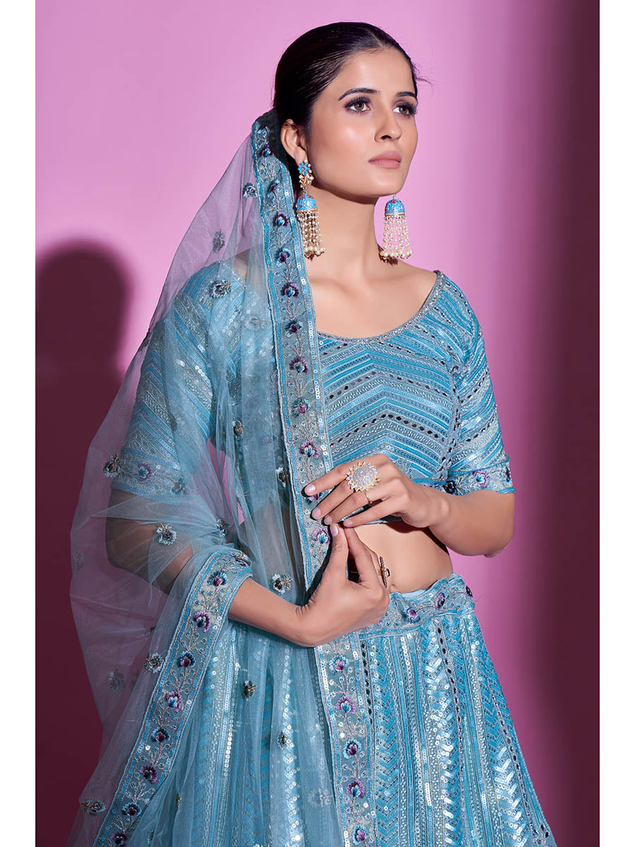 Myra Firozi Gota Silk Embroidered Designer Lehenga Choli - Distacart