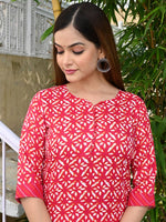 Thumbnail for Kalini Kalini Women Floral Printed Kurta with Trousers - Distacart