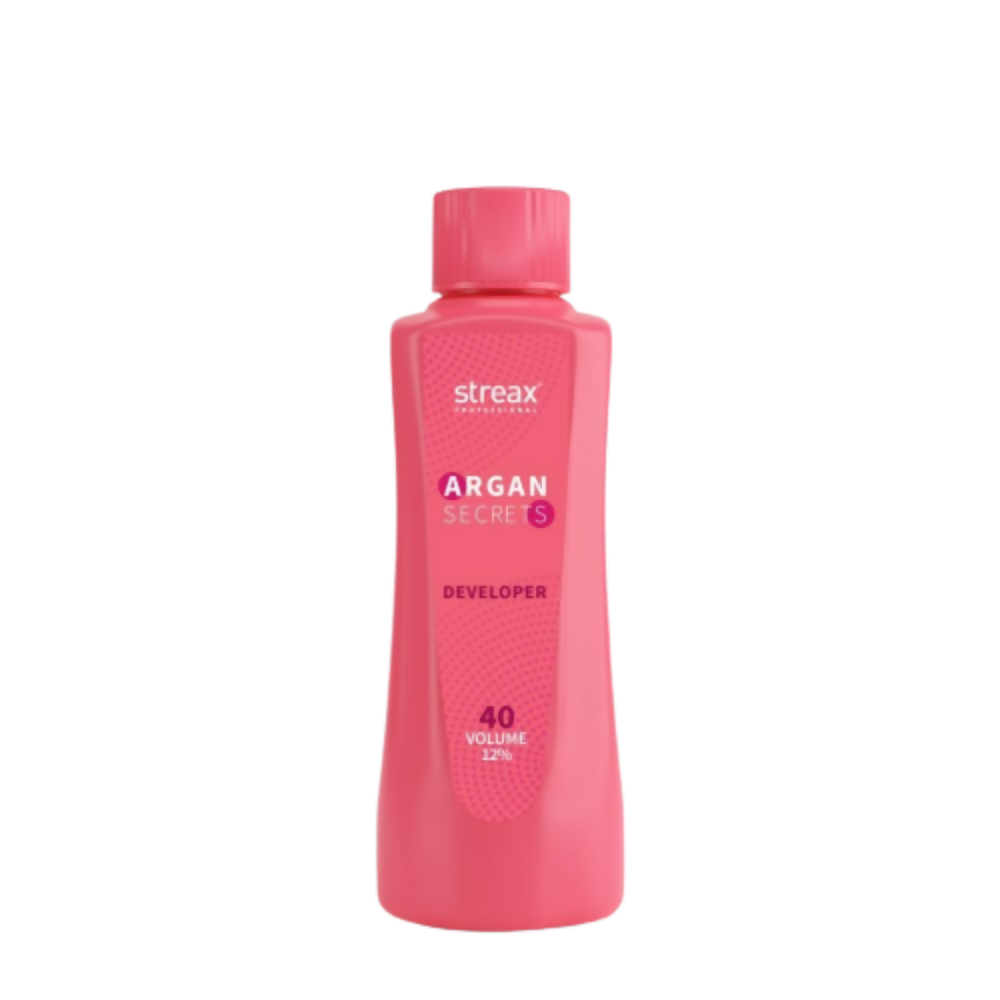 Streax Professional Developer for Argan Secrets Colourant - 40 Volume 12% - Distacart