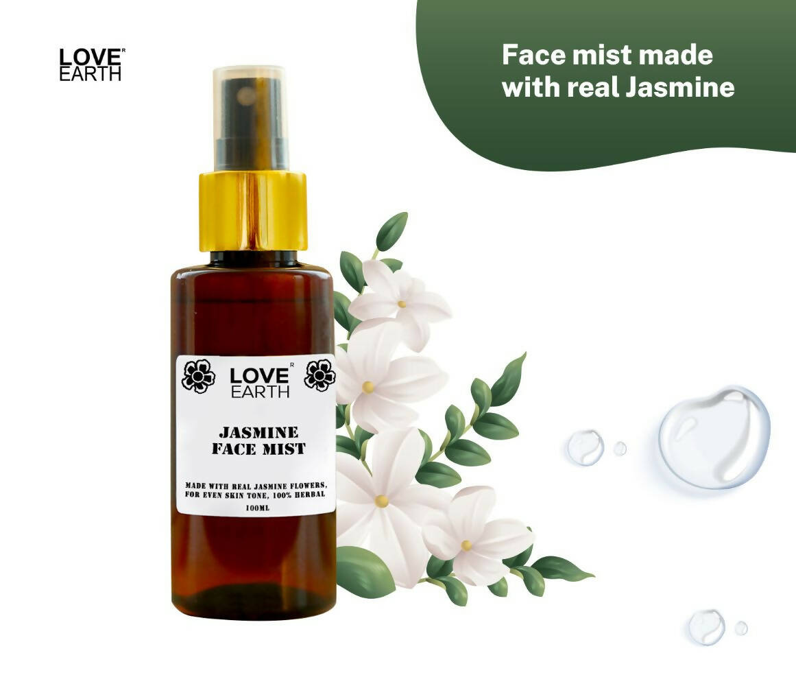 Love Earth Jasmine Face Mist - Distacart