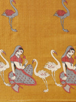 Thumbnail for Saree Mall Brown & White Printed Saree - Distacart