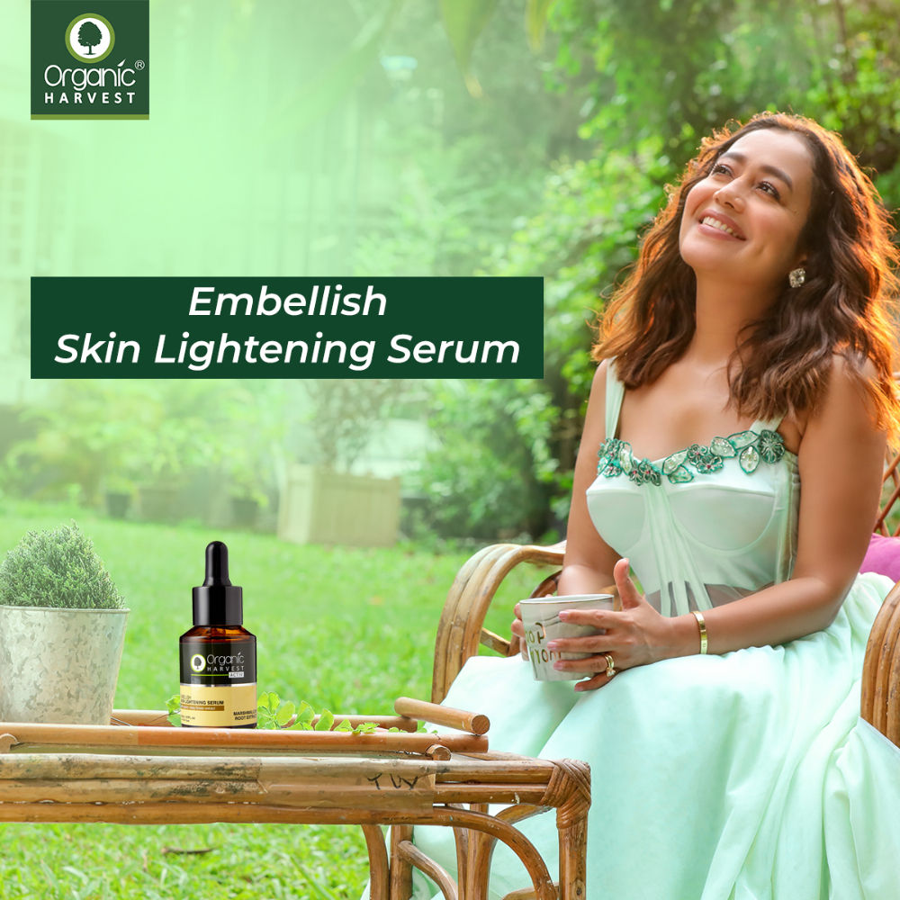 Organic Harvest Active Embellish Skin lightening Serum - Distacart