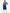 Biba Women Navy Blue Yoke Design Thread Work Kurta - Distacart